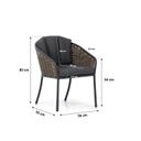 Santika Tika/Palta 240 cm dining tuinset 7-delig thumbnail