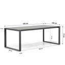 Santika Annisa/Zaga 220 cm dining tuinset 7-delig thumbnail
