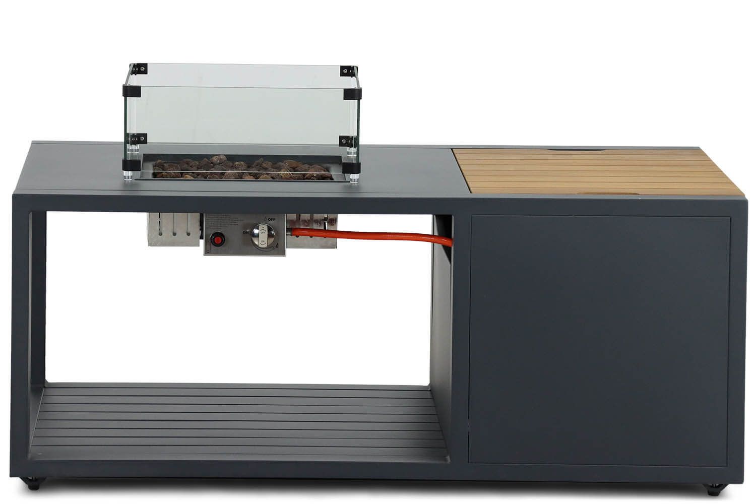 Santika Amida lounge vuurtafel 130 x 80 cm