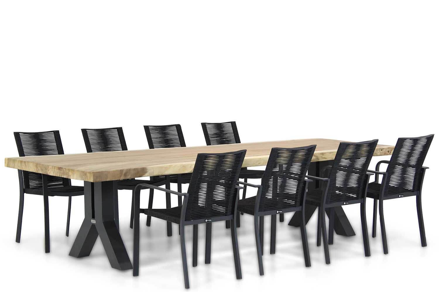 Santika Annisa/Woodside 300 cm dining tuinset 9-delig thumbnail