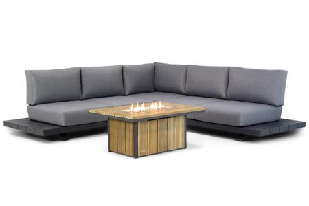 Santika Attico/Seaside 120 cm hoek loungeset 4-delig 