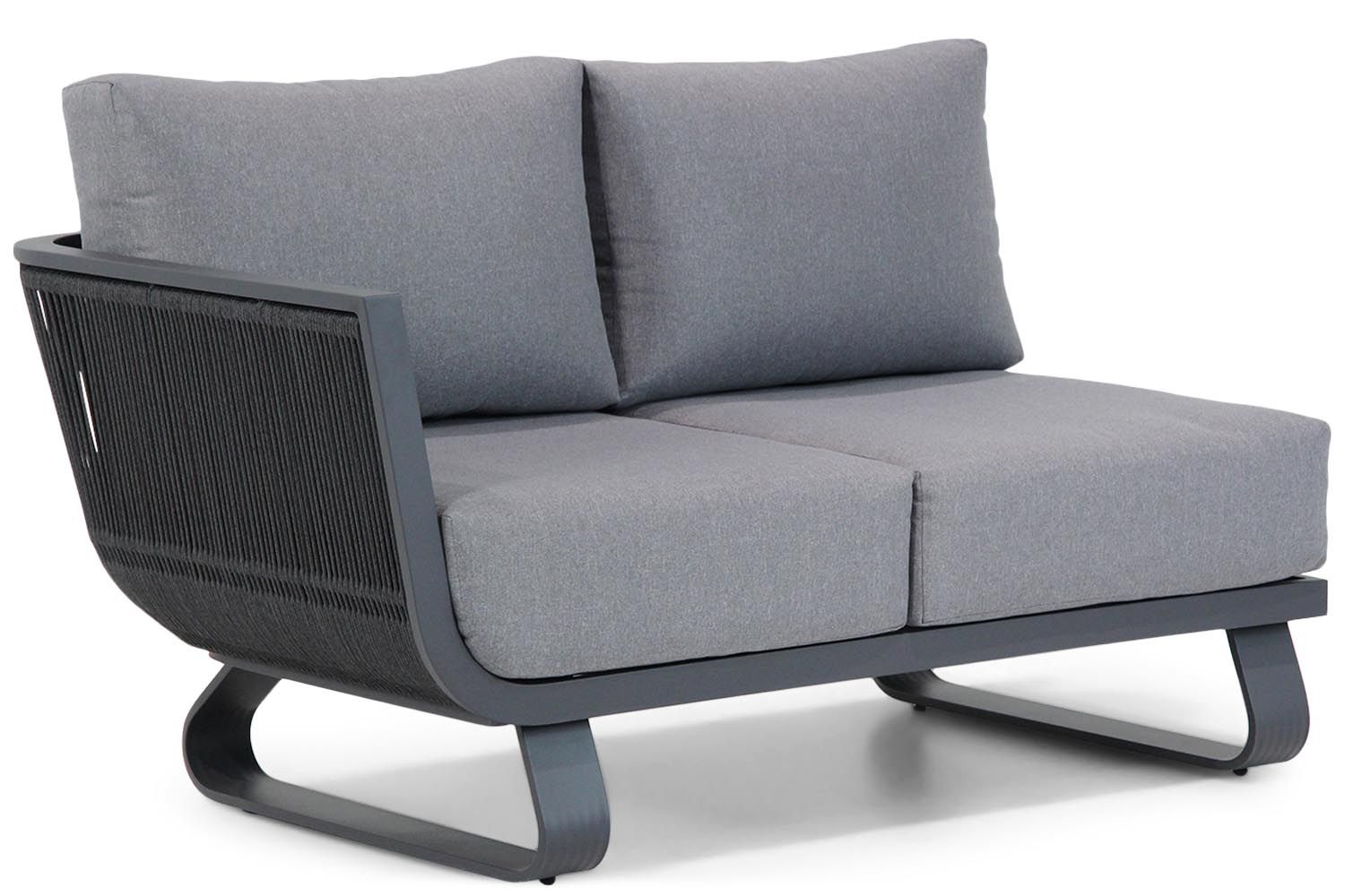 Santika Corniche chaise longue loungeset 4-delig rechts