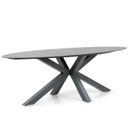 Santika Ellisse dining tuintafel 240 x 107 cm thumbnail