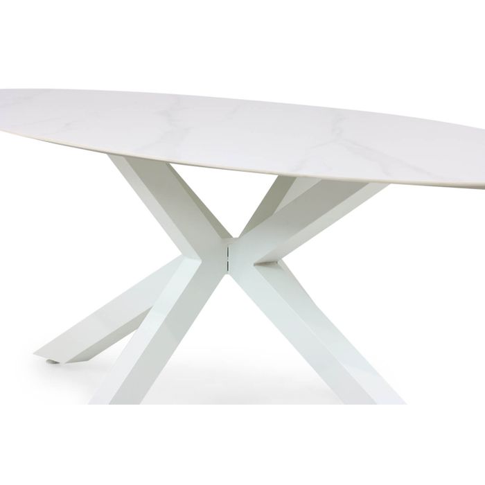 Lifestyle Rome/Ellisse 240 cm dining tuinset 7-delig