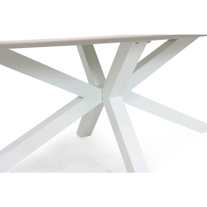 Lifestyle Rome/Ellisse 240 cm dining tuinset 7-delig