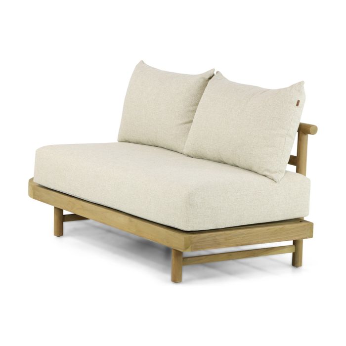 Santika Kayu hoek loungeset 3-delig