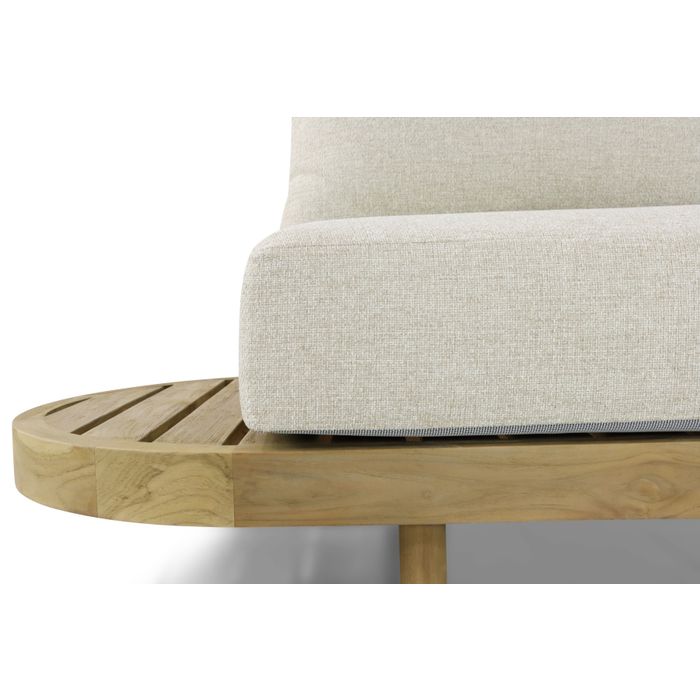 Santika Kayu hoek loungeset 3-delig