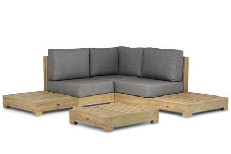 Santika Levante platform Gartenlounge Holz 6-teilig