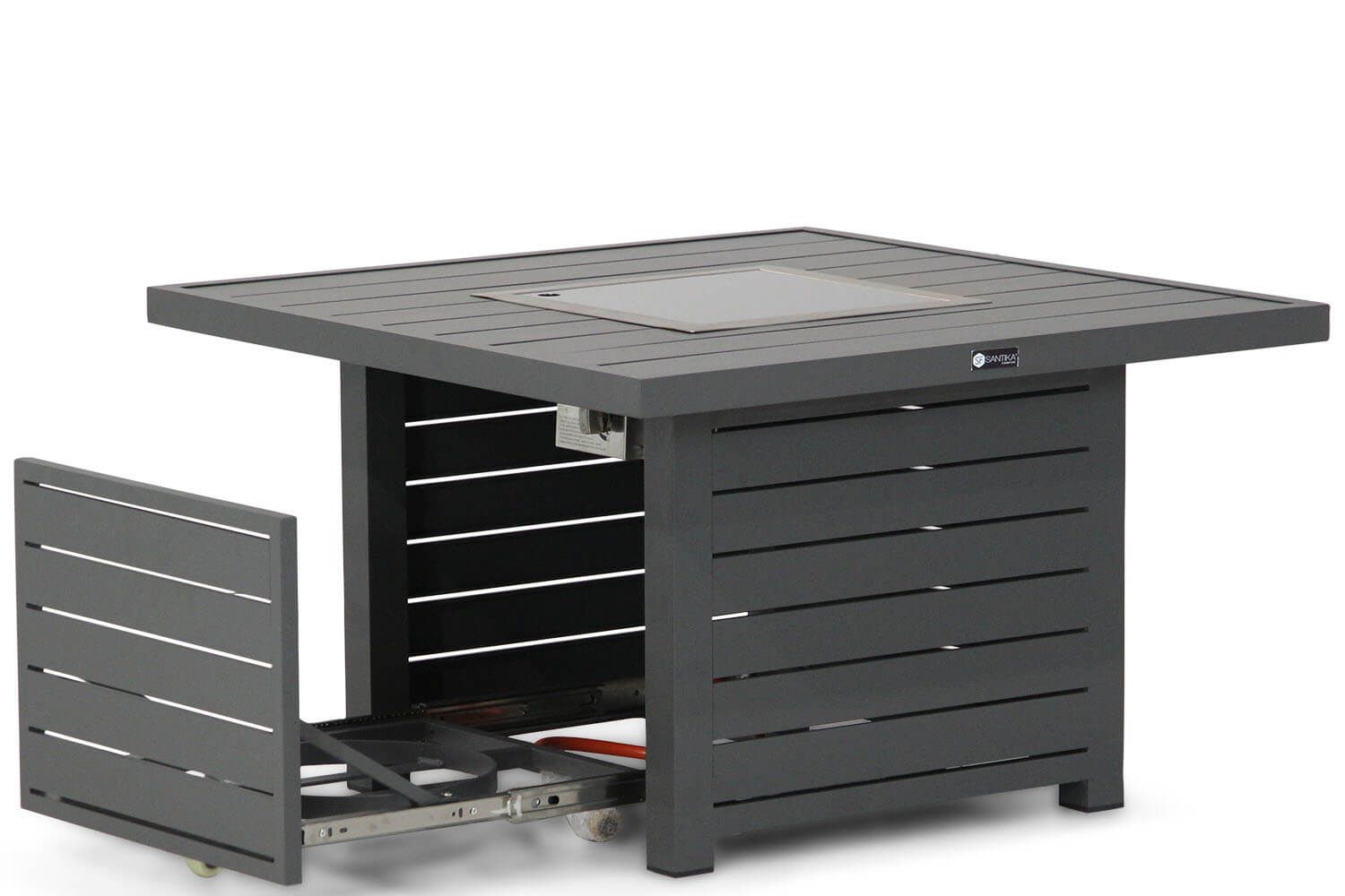 Santika Manhattan lounge vuurtafel vierkant 90 x 90 cm