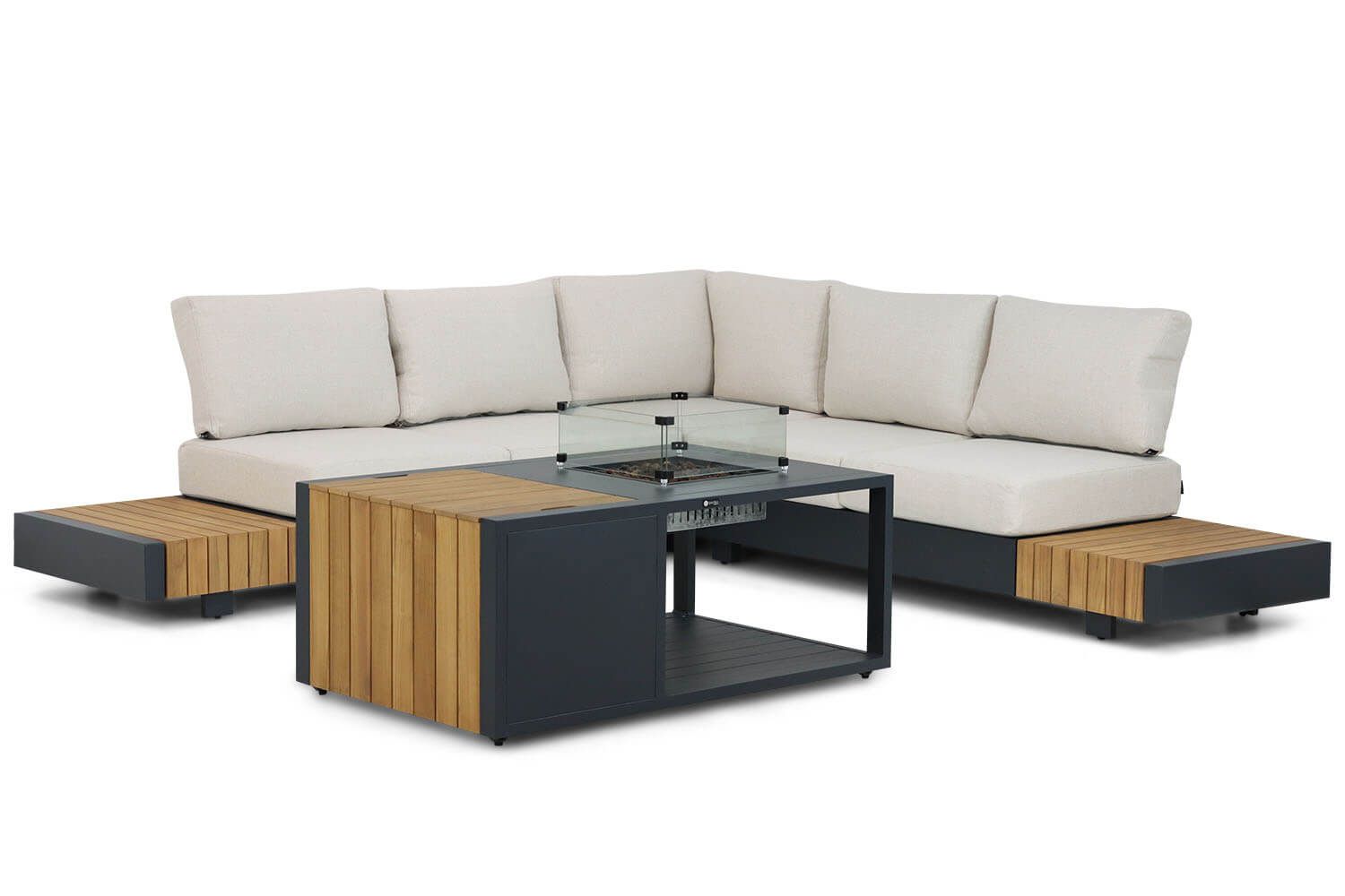 Santika Misaki/Amida 130 cm hoek loungeset 4-delig thumbnail