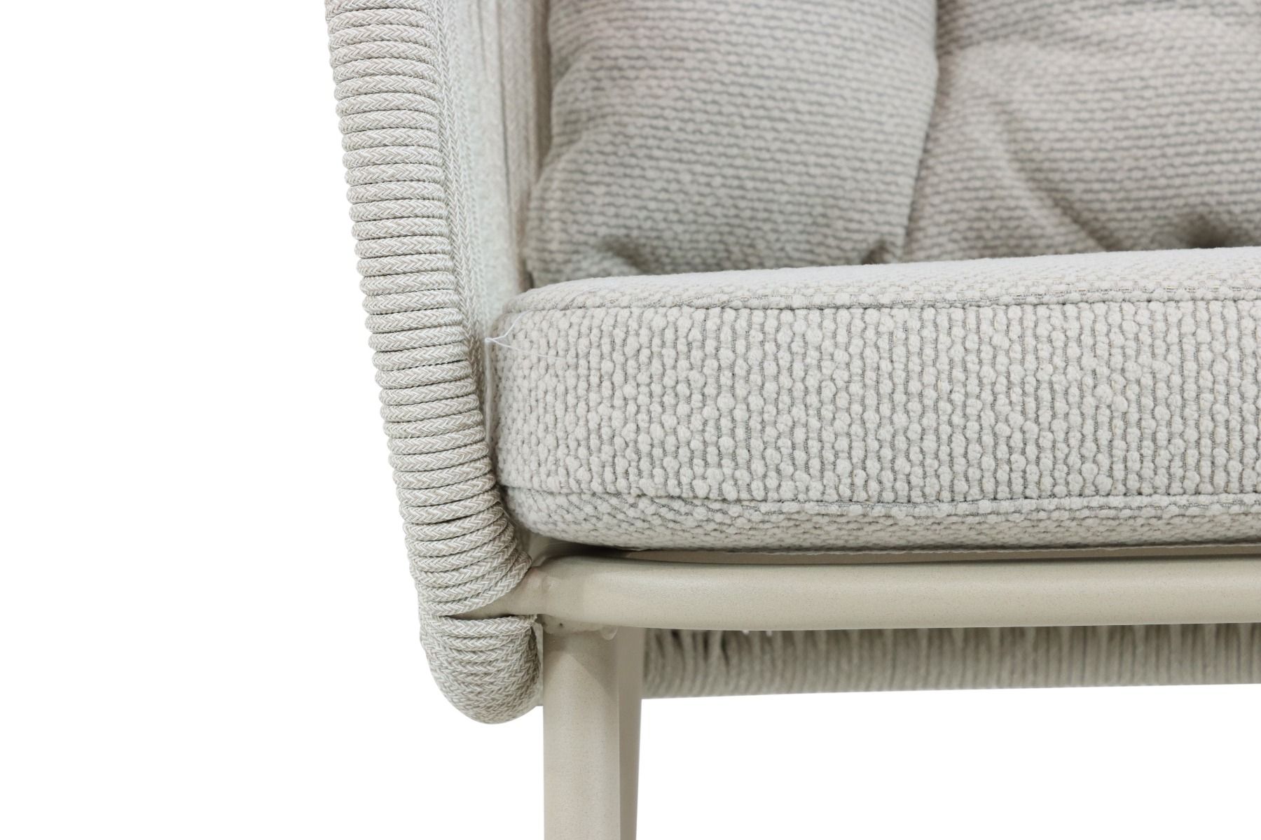 Santika Nanda/Weave 240 cm dining tuinset 7-delig