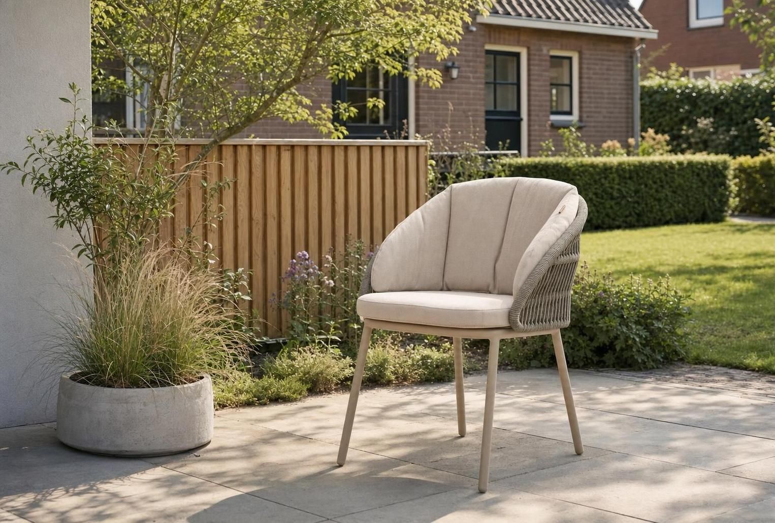 Santika Pebble dining tuinstoel