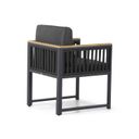 Santika Shadow/Veneto 180 cm dining tuinset 5-delig thumbnail