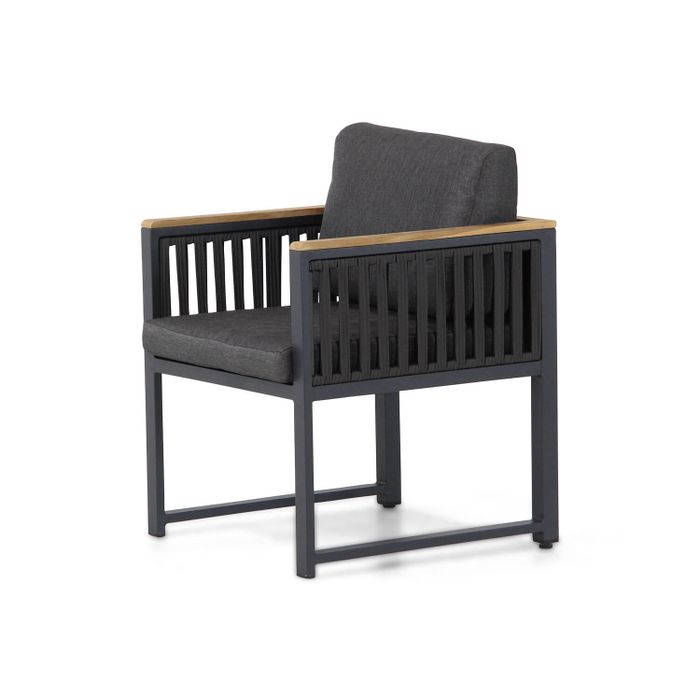 Santika Shadow/Veneto 180 cm dining tuinset 5-delig