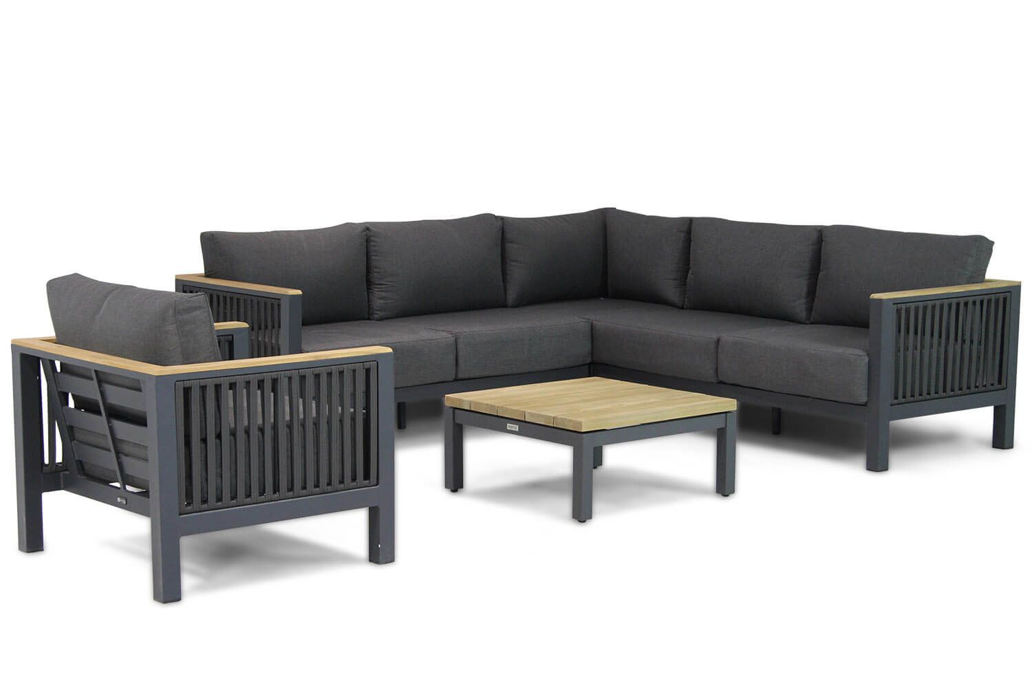 Santika Shadow/Riviera 75 cm hoek loungeset 5-delig thumbnail