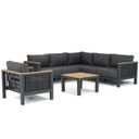 Santika Shadow hoek loungeset 5-delig thumbnail
