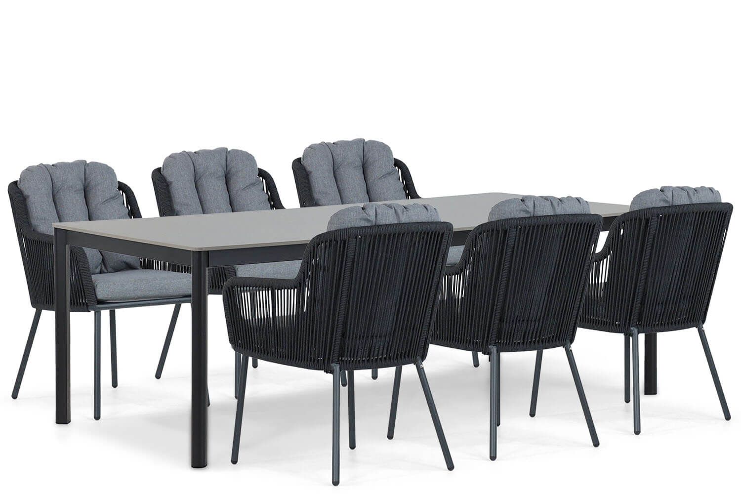Santika Tendenza/Como 220 cm dining tuinset 7-delig thumbnail