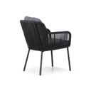 Santika Tendenza/Matale 125 cm rond dining tuinset 5-delig thumbnail