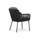 Santika Tendenza/Matale 125 cm rond dining tuinset 5-delig thumbnail