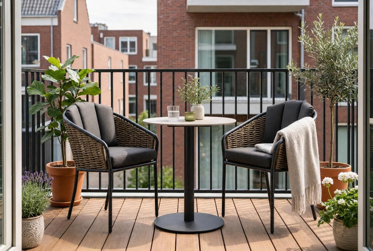 Santika Tika/Como 70 cm bistroset 3-delig