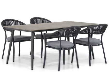 Santika Vivian/Matale 180 cm dining tuinset 5-delig