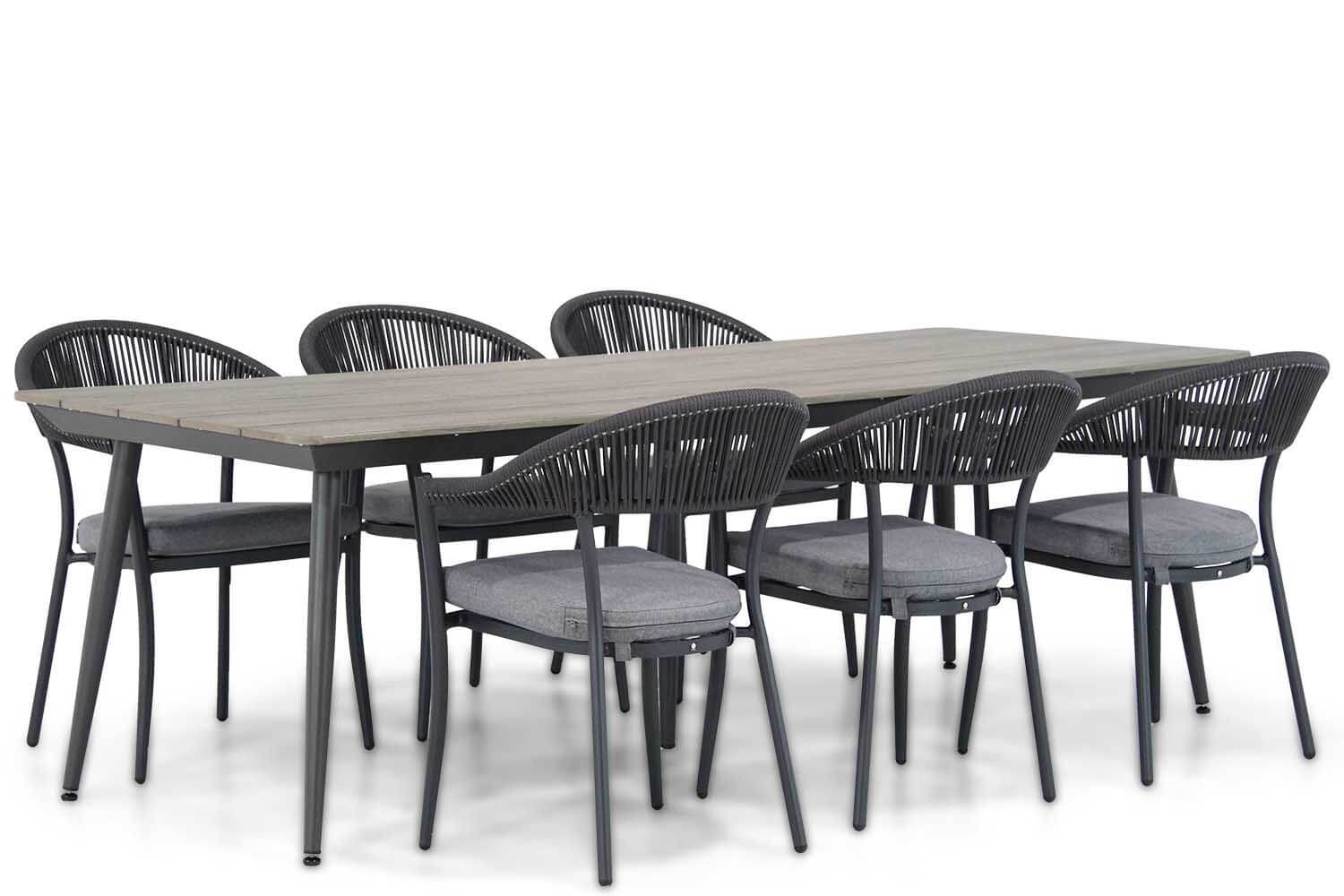 Santika Vivian/Matale 240 cm dining tuinset 7-delig thumbnail