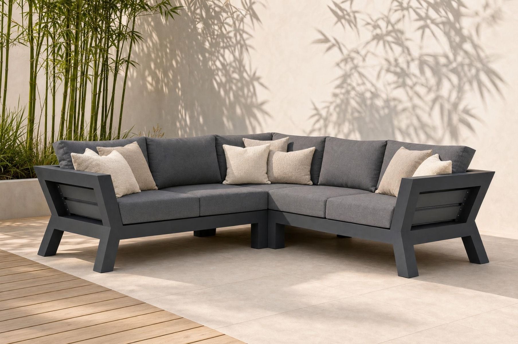 Santika Yovita hoek loungeset 3-delig