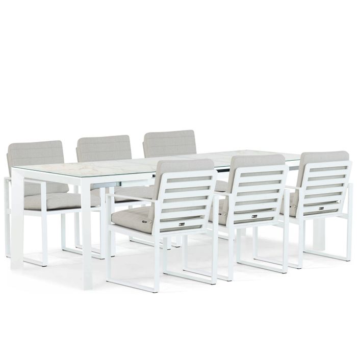 Santika Zaga/Alicante 180/240 cm dining tuinset 5-delig