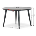 Lifestyle Granada/Vienna 120 cm dining tuinset 5-delig thumbnail