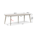 Osmen Joliet/Vienna 240 cm dining tuinset 7-delig thumbnail