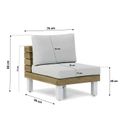 Lifestyle Seashore hoek loungeset 5-delig thumbnail