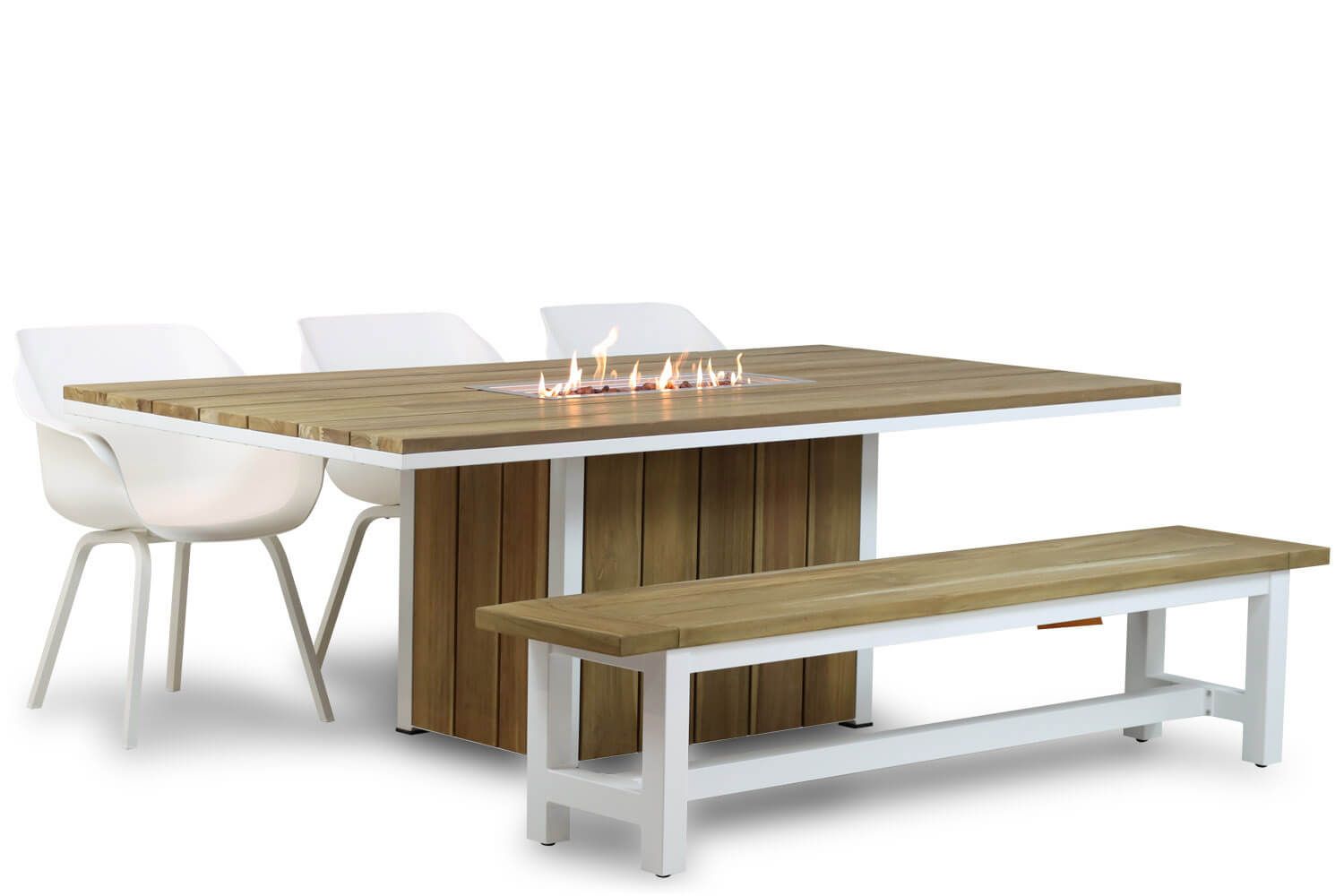 Hartman Sophie element/Los Angeles/Seaside 220 cm dining tuinset 5-delig thumbnail