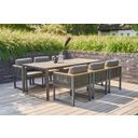 Santika Shadow/Veneto 180 cm dining tuinset 5-delig thumbnail
