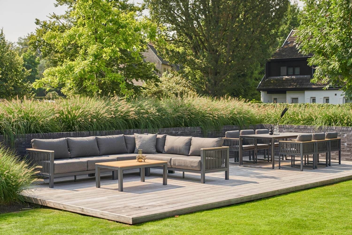 Santika Shadow hoek loungeset 4-delig