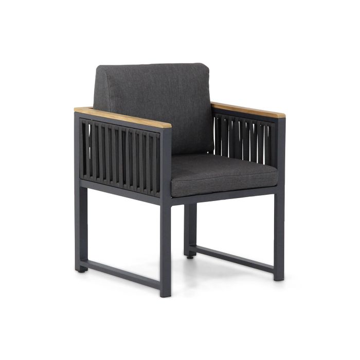 Santika Shadow/Veneto 180 cm dining tuinset 5-delig