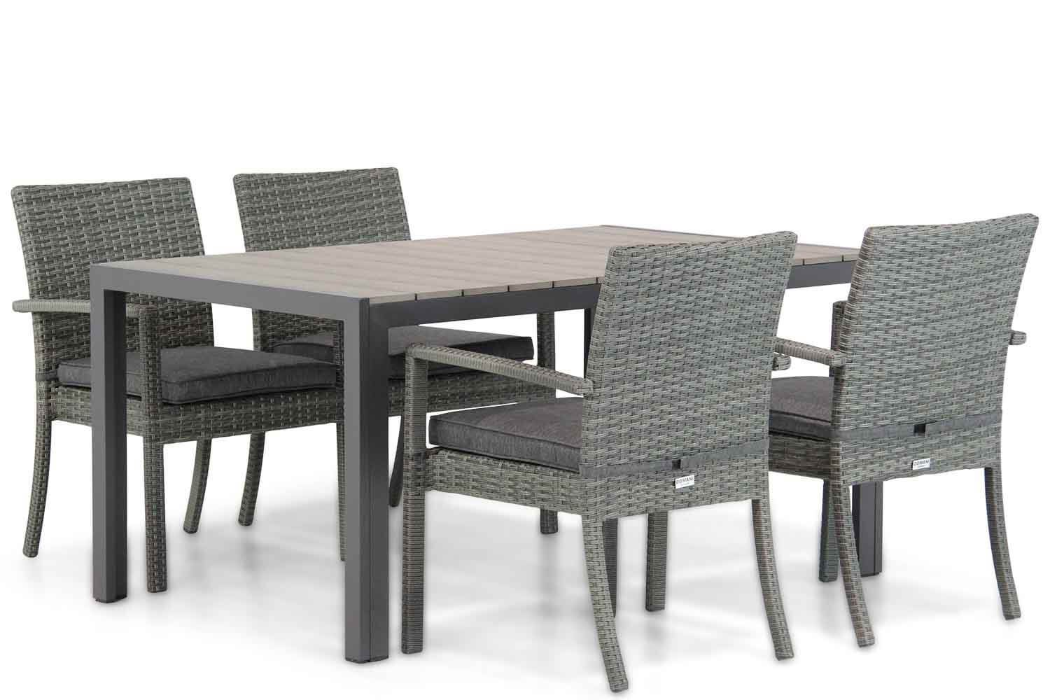 Domani Albergo/Young 155 cm dining tuinset 5-delig thumbnail