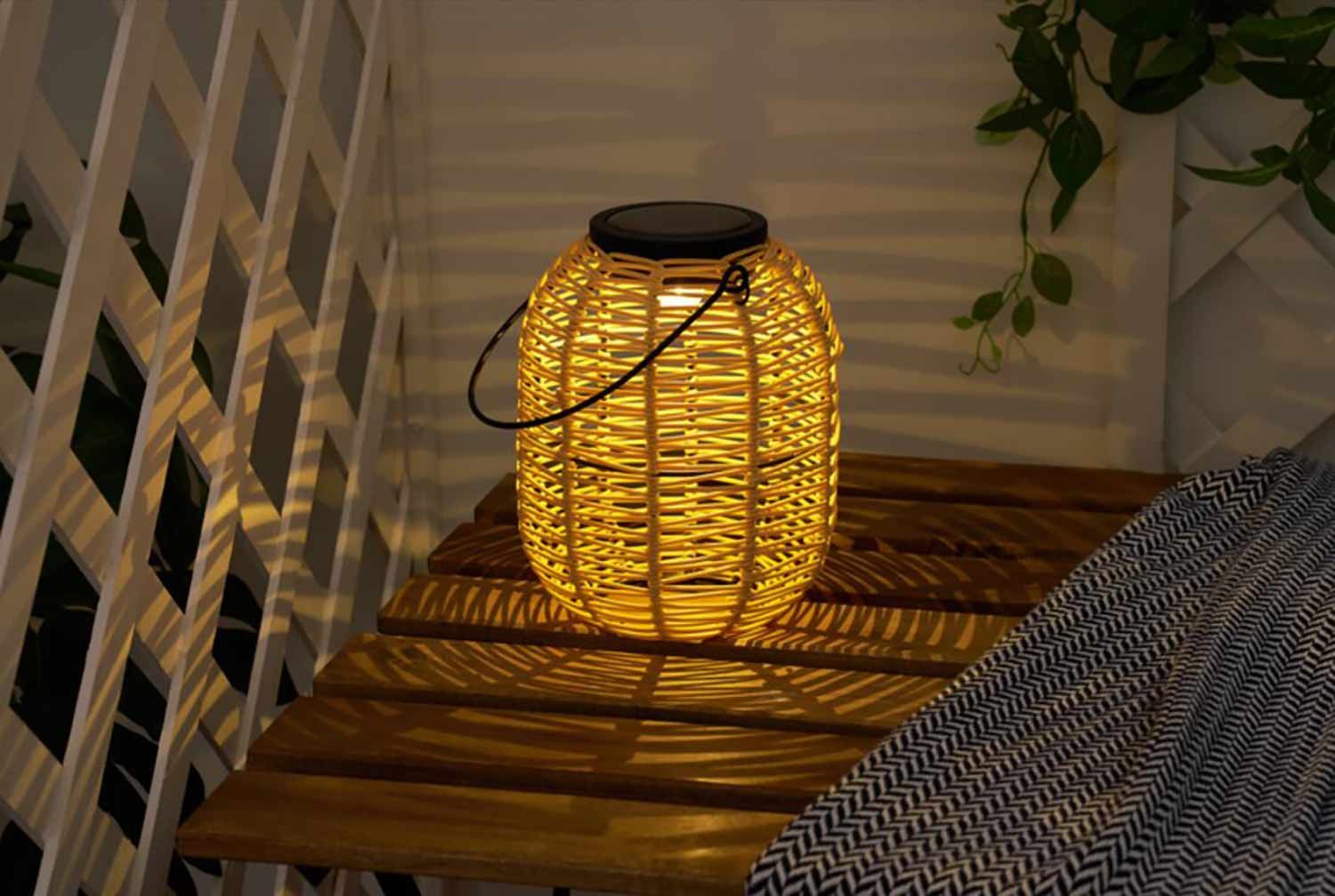Soluxioo Shika windlicht (zonne-energie) 