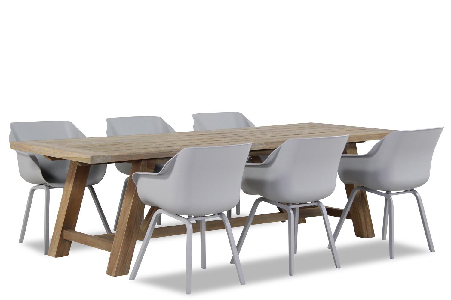 Hartman Sophie element/Lazio 260 cm dining tuinset 7-delig thumbnail