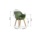 Hartman Sophie dining tuinstoel met teakpoot thumbnail