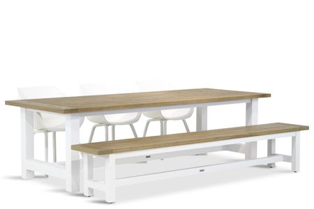 Hartman Sophie element/Los Angeles 260 cm dining tuinset 5-delig