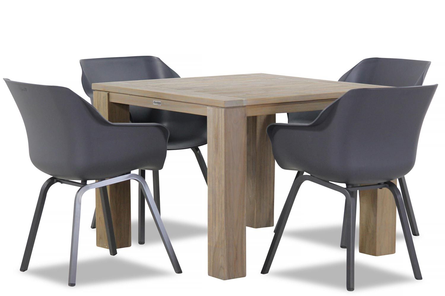 Hartman Sophie element/Brighton 100 cm dining tuinset 5-delig thumbnail