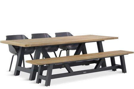 Hartman Sophie element/Trente 260 cm dining tuinset 5-delig