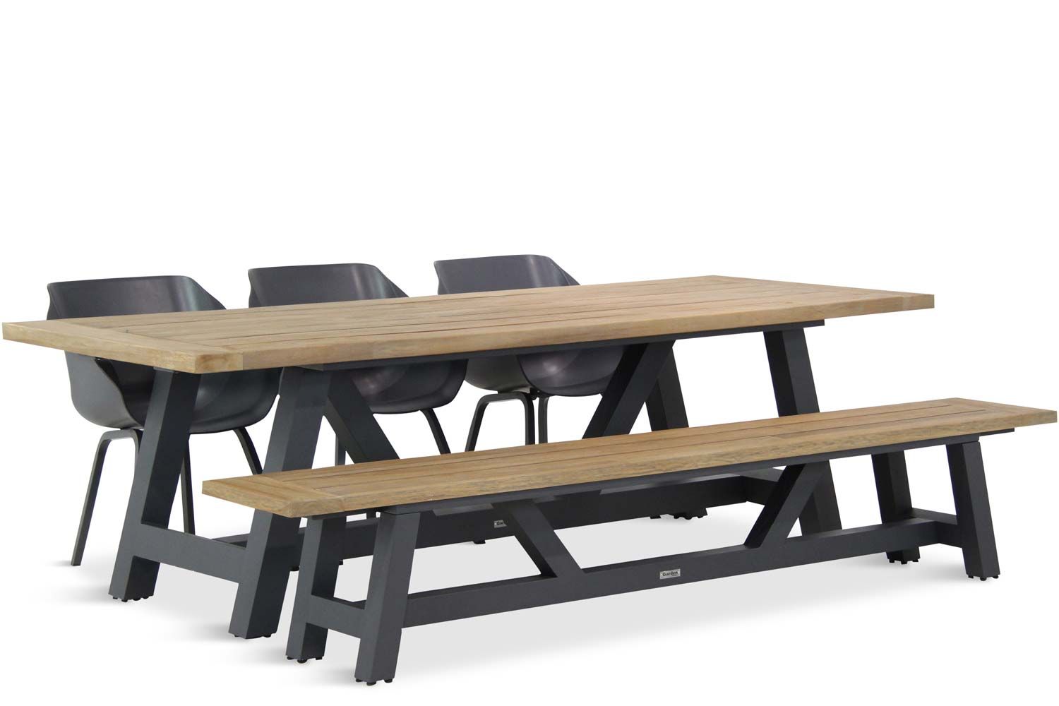 Hartman Sophie element/Trente 260 cm dining tuinset 5-delig thumbnail