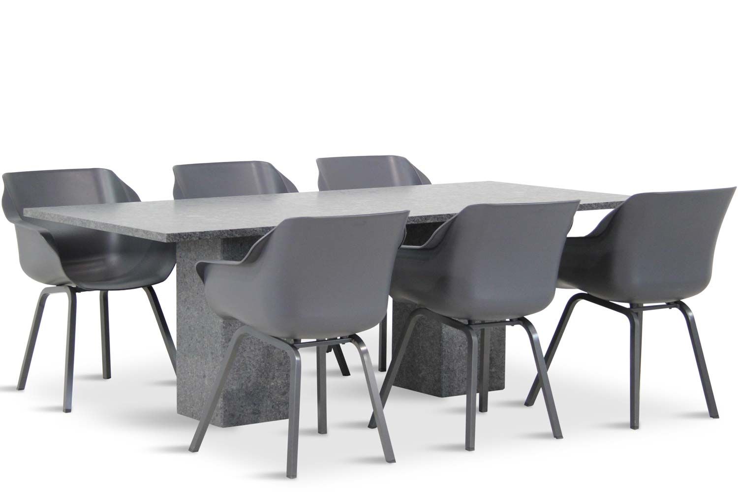 Hartman Sophie element/Graniet 220 cm dining tuinset 7-delig thumbnail