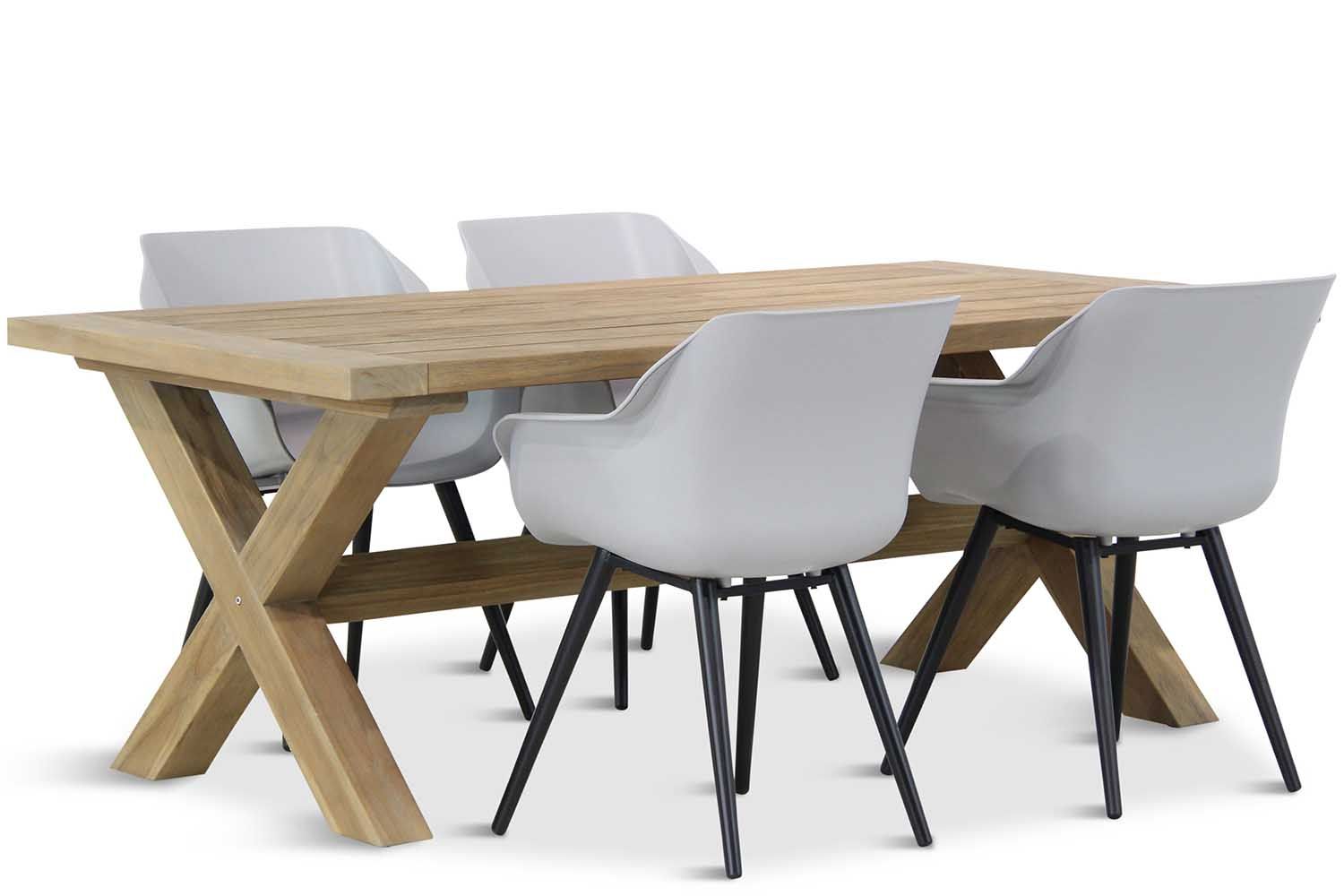 Hartman Sophie studio/Oregon 200 cm dining tuinset 5-delig thumbnail