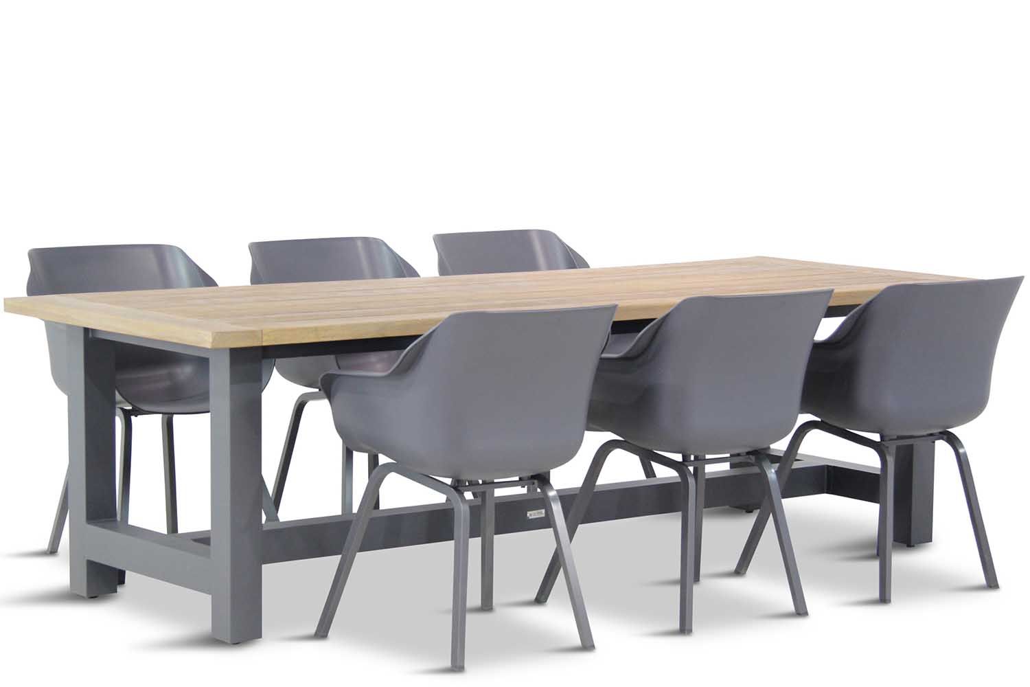 Hartman Sophie element/San Francisco 260 cm dining tuinset 7-delig thumbnail