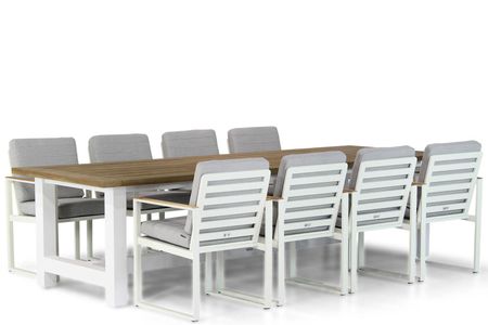 Santika Soray/Los Angeles 300 cm dining tuinset 9-delig