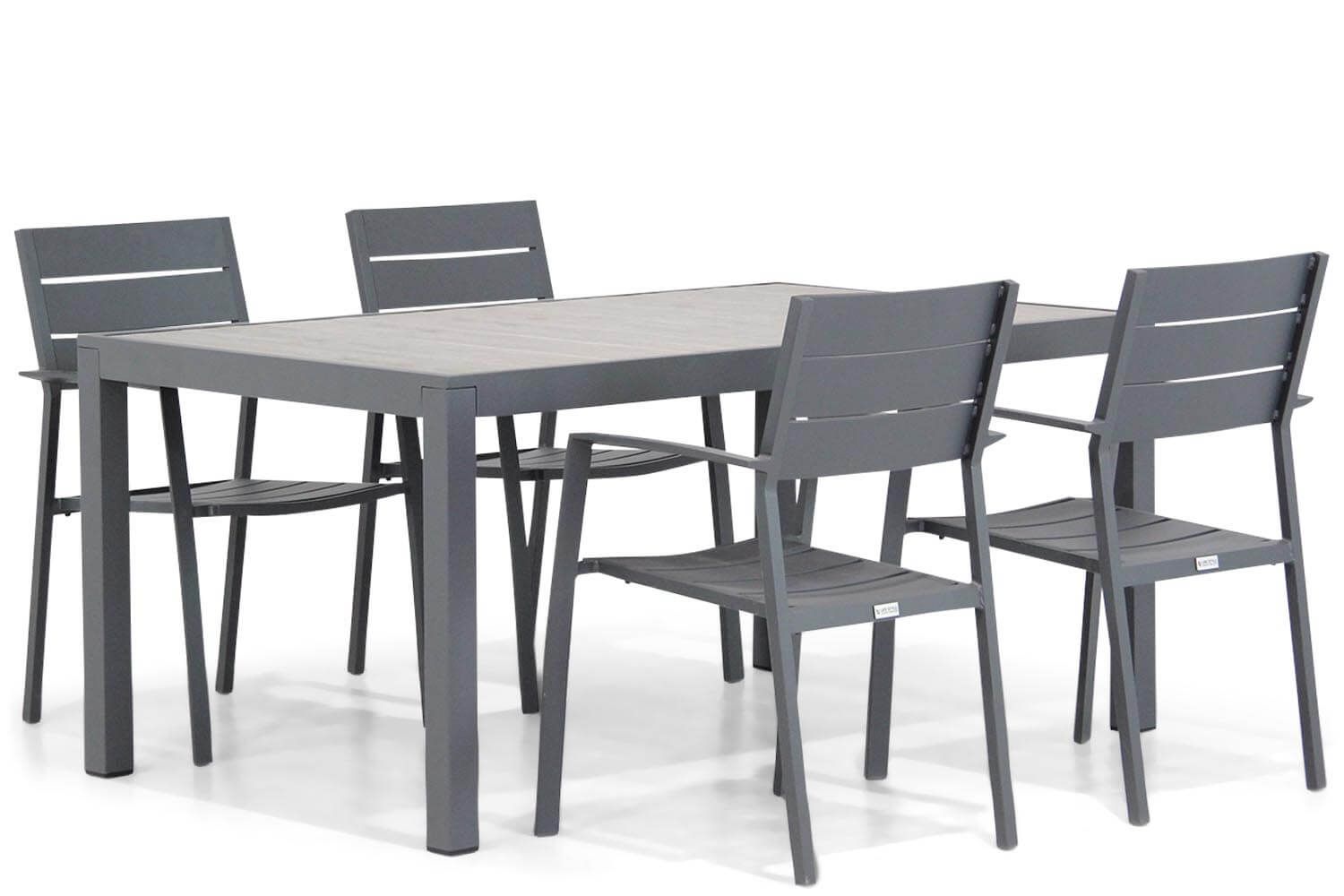 Lifestyle Stella/Residence 164 cm dining tuinset 5-delig thumbnail