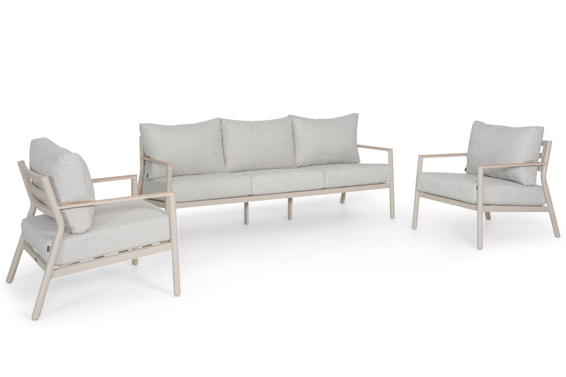 Verano stoel-bank loungeset 3-delig