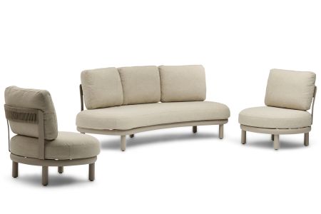 Coco Almara stoel-bank loungeset 3-delig
